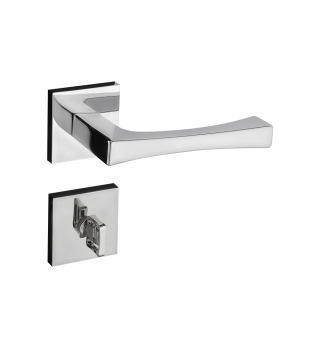 Fechadura Pado Vivaldi banheiro cromado